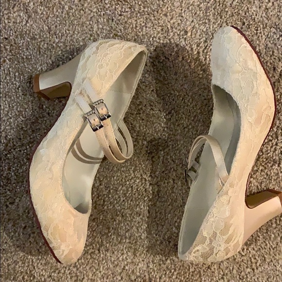 elegant park Shoes - Lace Wedding Shoes😍